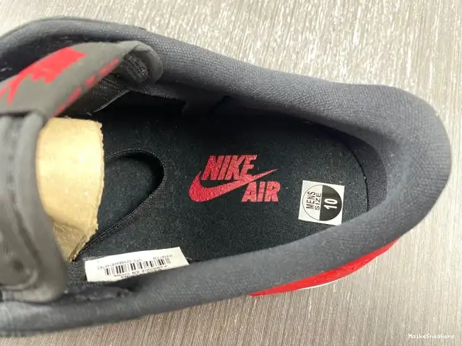 MaikeSneakers Low Jordan 1 Bred 705329-001 Retro Air 0414